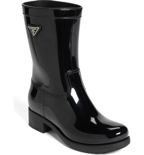 prada rubber rain boot women|prada rain boots nordstrom.